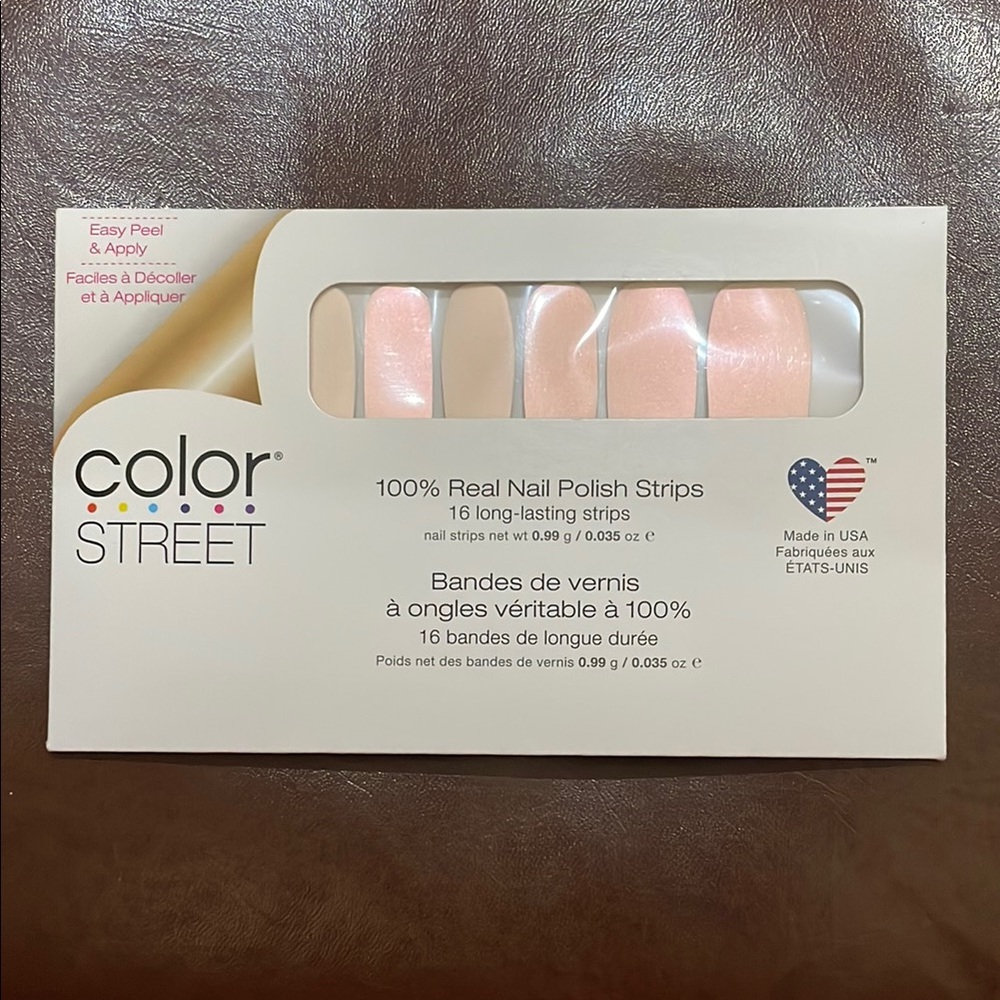 Color Street Blush Nail Polish Strips